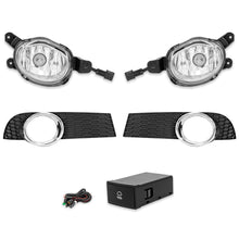 Load image into Gallery viewer, Faros de niebla Aveo 12-17 KIT c/arnes switch oem y focos