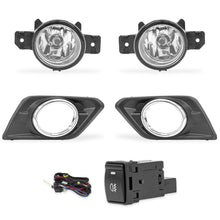Load image into Gallery viewer, Faros de niebla X-trail 15-16 KIT c/cables y switch oem c/focos