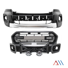 Load image into Gallery viewer, Defensa Ranger 17-20 conversion con faros, rejillas parrilla