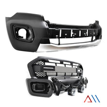 Load image into Gallery viewer, Defensa Ranger 17-20 conversion con faros, rejillas parrilla