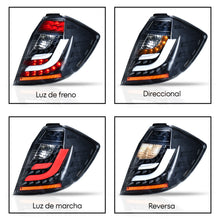 Cargar imagen en el visor de la galería, Calaveras Fit 08-13 Led negras