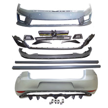 Load image into Gallery viewer, Defensa tras. del.s y estribos Golf 15-17 R400 completas con accesorios  y