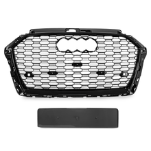 Cargar imagen en el visor de la galería, Parrilla Audi RS3 17-20 (aplica para cualquier A3)