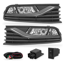 Load image into Gallery viewer, Faros de niebla un as Polo 15-18 c/arnes switch univ. y focos