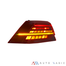 Cargar imagen en el visor de la galería, Calaveras Golf 18-21 LED secuencial tipo Gti rojas performance