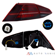 Cargar imagen en el visor de la galería, Calaveras Golf 18-21 LED secuencial tipo Gti rojas performance