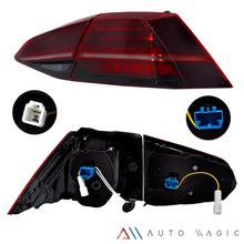 Cargar imagen en el visor de la galería, Calaveras Golf 18-21 LED secuencial tipo Gti rojas performance