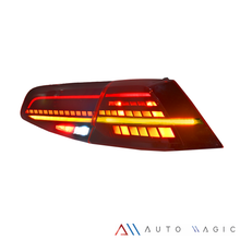 Cargar imagen en el visor de la galería, Calaveras Golf 18-21 LED secuencial tipo Gti rojas performance