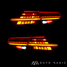 Cargar imagen en el visor de la galería, Calaveras Golf 18-21 LED secuencial tipo Gti rojas performance