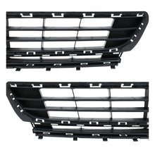 Load image into Gallery viewer, Rejilla Golf 15-17 c/mold. negra central del.