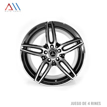 Load image into Gallery viewer, Rines 18 5/112 Mercedes Bwnz Clase C Clase A Jetta  Clase E