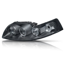 Cargar imagen en el visor de la galería, Faros Mustang 99-02 c/lupa y ojo de angel erformance