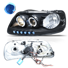 Cargar imagen en el visor de la galería, Faros F150/LOBO 97-08 c/lupa ojo ángel Performance