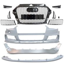 Load image into Gallery viewer, Fascia del.s AD RS3 13-16 sedan completa con accesorios