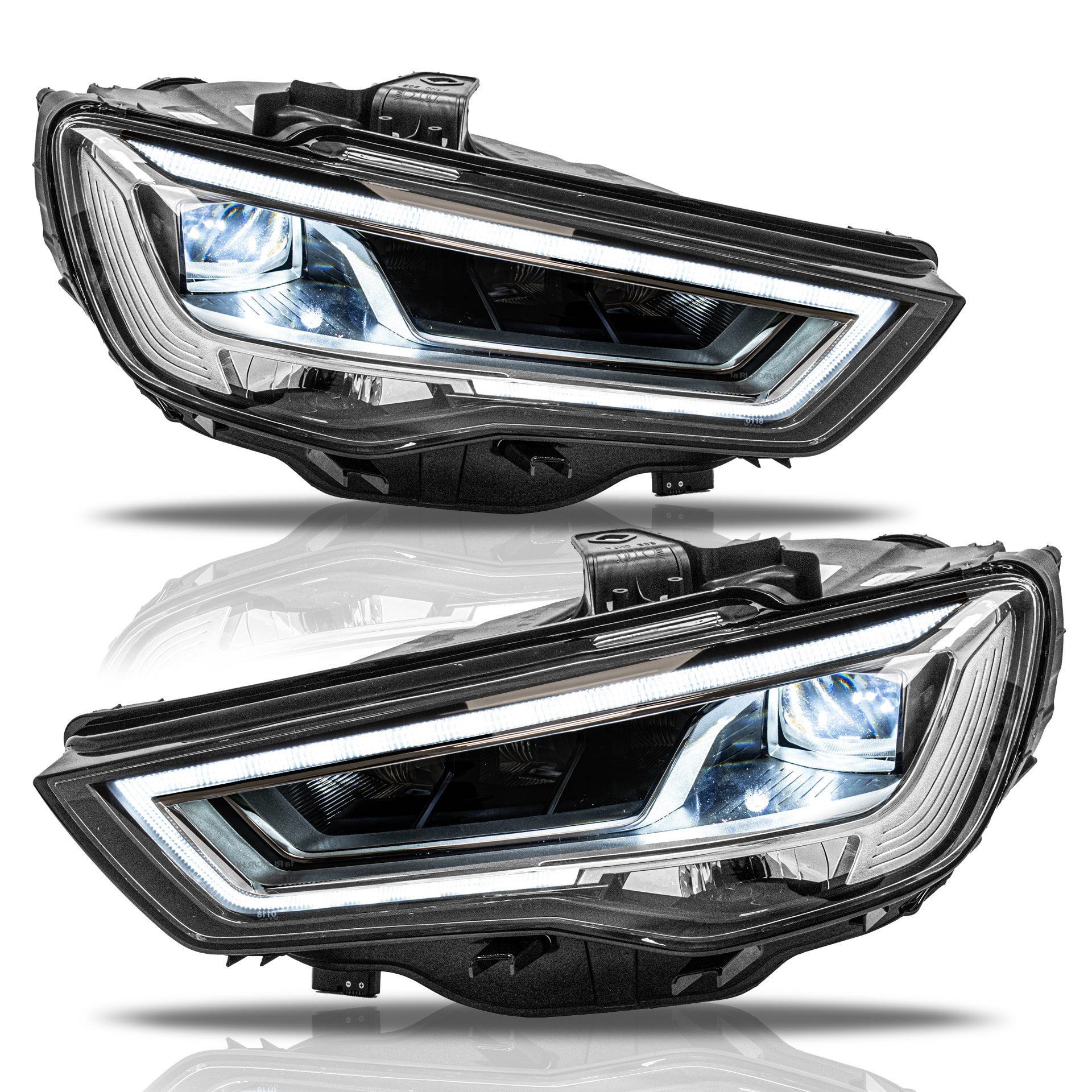Faros Audi A3 13-16 Full LED para version con xenon Performance