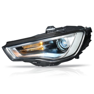Faro AD A3 13-16 c/foco xenon c/balastra izq.