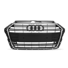 Cargar imagen en el visor de la galería, Parrilla AD A3 sedan 17-20 c/mold cromo c/filos negros