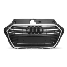 Cargar imagen en el visor de la galería, Parrilla AD A3 sedan 17-20 c/mold cromo c/filos negros