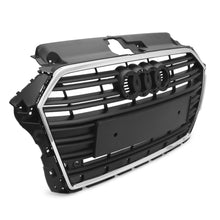 Cargar imagen en el visor de la galería, Parrilla AD A3 sedan 17-20 c/mold cromo c/filos negros