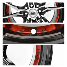 Load image into Gallery viewer, RINES 15´´ 4X100 / 4X114 TSURU --SPARK --BEAT --TIIDA --AVANZA --KICKS --RIO --CIVIC --SENTRA