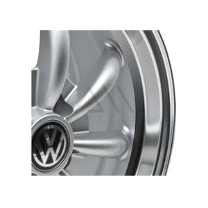 Rines 15 4/130 Spyder Silver  Para Vw  Vocho (4 Rines )