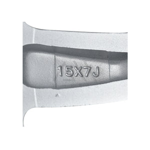 Rines 15 4/130 Spyder Silver  Para Vw  Vocho (4 Rines )