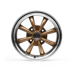 Rines 15 4/130 Para Vw Vocho Spyder Black  (4 Rines)