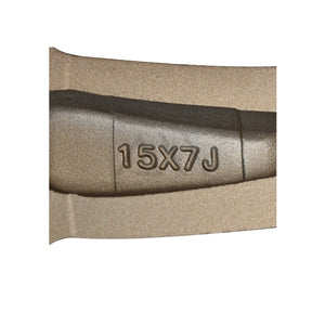 Rines 15 4/130 Para Vw Vocho Spyder Black  (4 Rines)