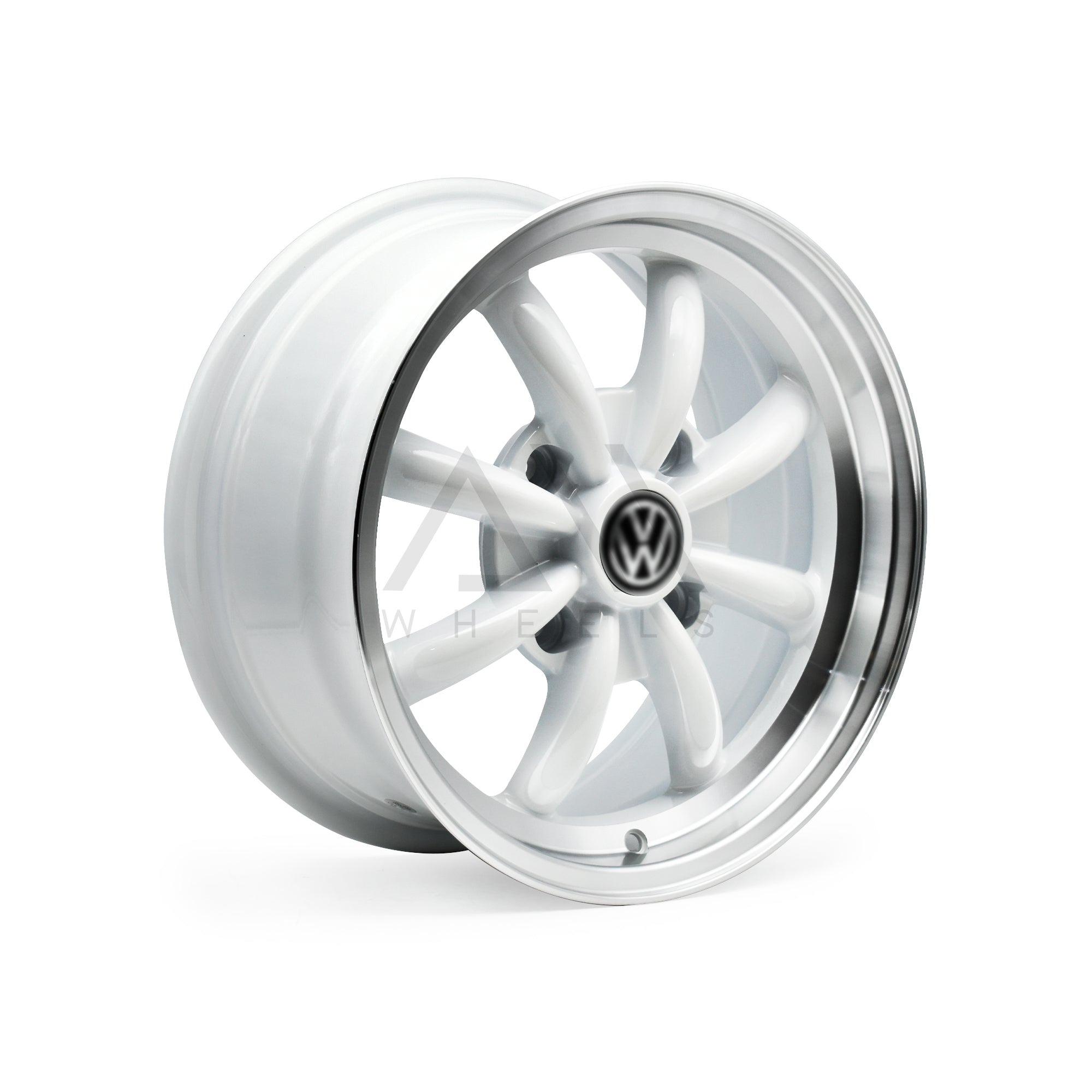 Rines 15 4/130 Para Vw Vocho Spyder Black  (4 Rines)