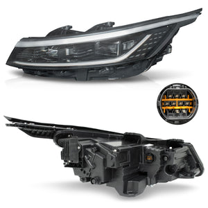 Faro BY King 24-26 c/balastra full led Izq.