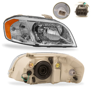 Faro Aveo 08-11 Pontiac G3 07-09 c/cuarto laterla der.