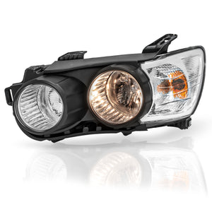 Faro Sonic LS LT 12-16 c/aros negros s/reflejante izquierdo