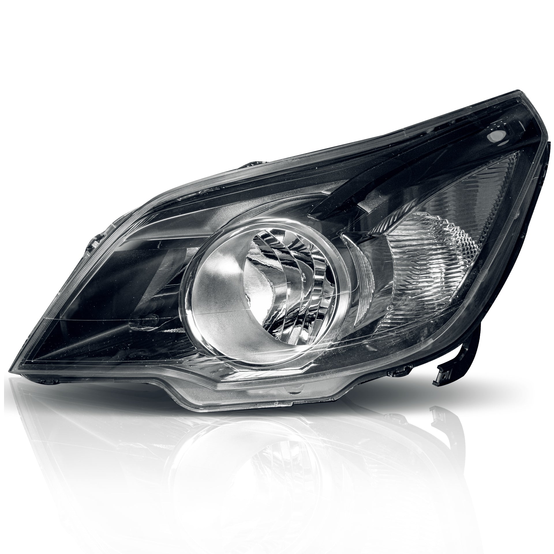 Faro Tornado 11-17 negro izquierdo