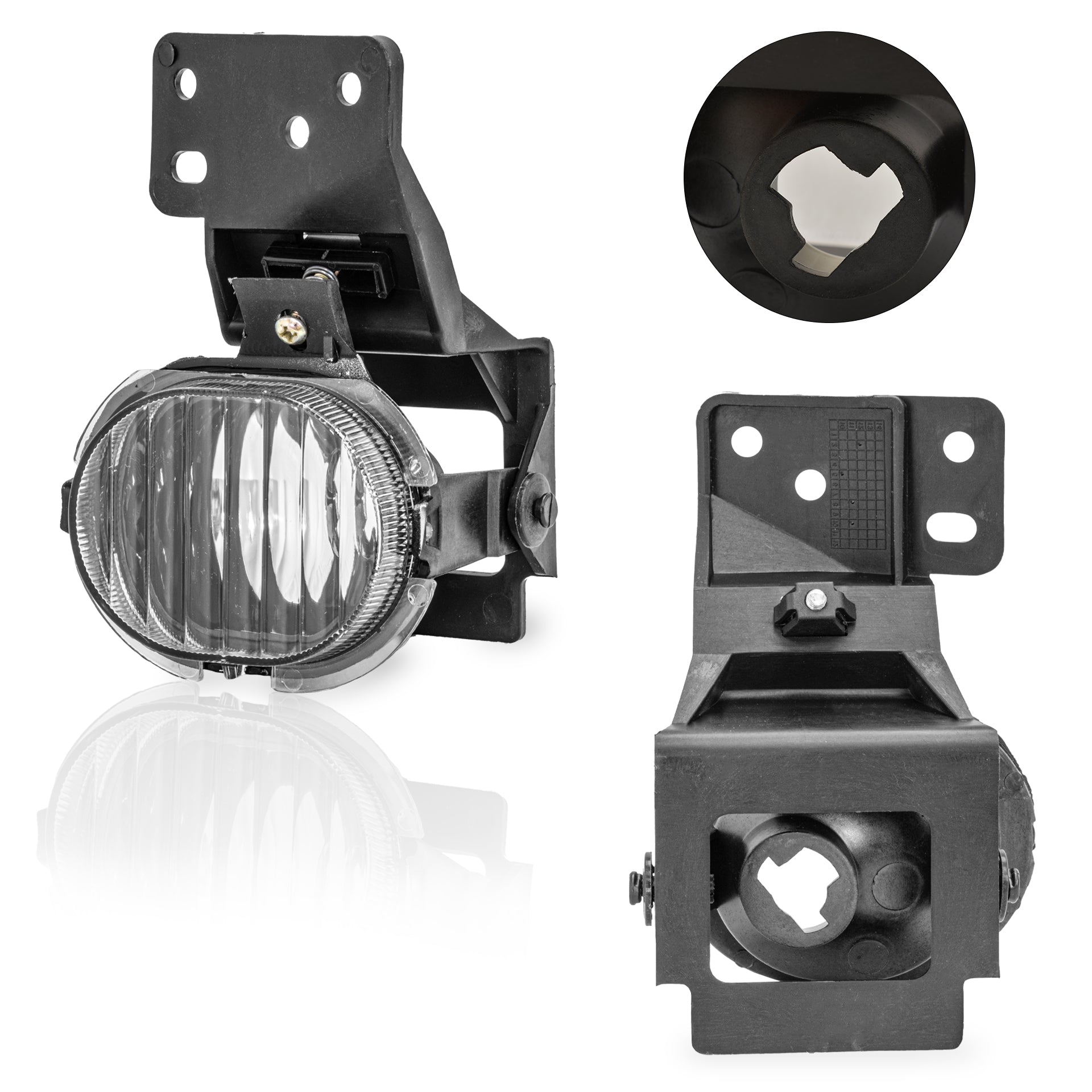 Faro niebla Chevy C3 09-12 s/foco izq.