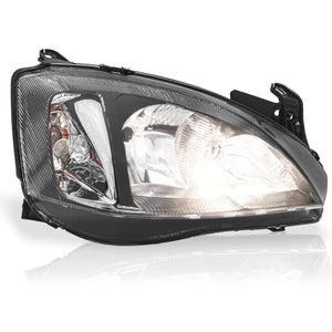 Faro Corsa Tornado 03-08 liso Negro der.