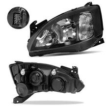 Load image into Gallery viewer, Faro Corsa Tornado 03-08 liso Negro izq.