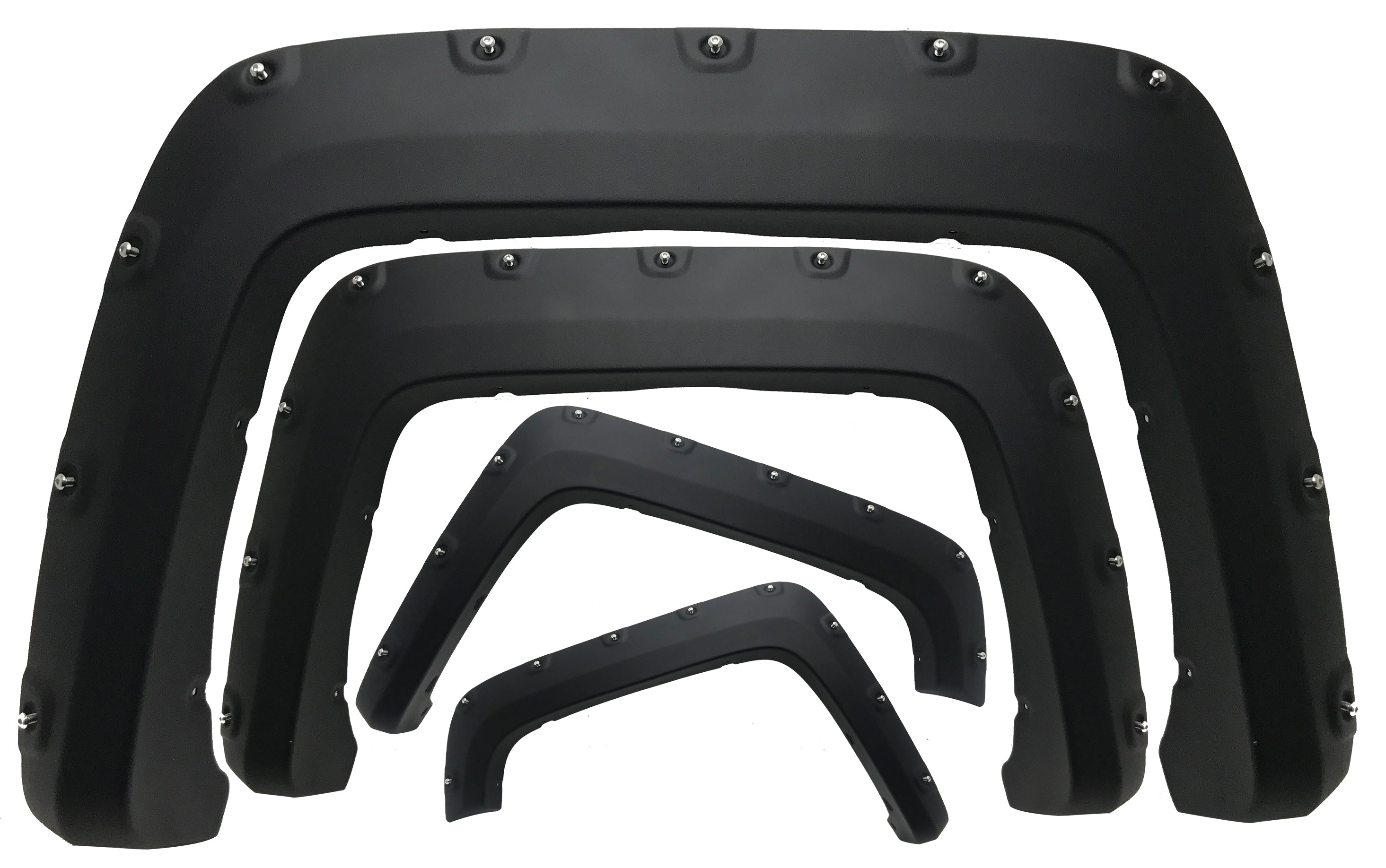 Cantoneras Sierra 14-18 negro matte