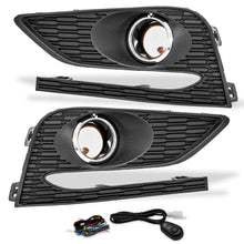 Load image into Gallery viewer, Kit faros de niebla Cruze 17-20 c/arnes switch Universal y focos 881