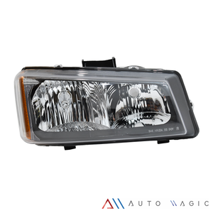 Faro Cheyenne Silverado 03-06 Negro der.
