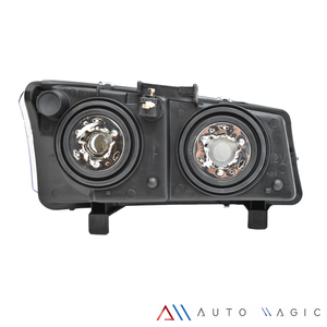 Faro Cheyenne Silverado 03-06 Negro izq.