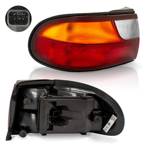 Calavera Malibu 97-03 c/focos exterior izq.