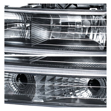 Load image into Gallery viewer, Faros Silverado Cheyenne 99-02 Suburban 00-06 negros.