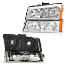 Load image into Gallery viewer, Faros Silverado Cheyenne 03-06 cromo