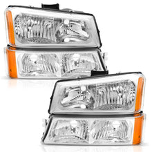 Load image into Gallery viewer, Faros Silverado Cheyenne 03-06 cromo