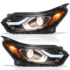 Faros Equinox 18-21 c/lupa luz de dia c/focos