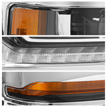 Load image into Gallery viewer, Faro Silverado cheyenne 16-18 p/xenon bisel cromo der.