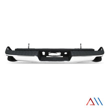 Load image into Gallery viewer, Defensa tras. Silverado Cheyenne 14-22 s/sensor completa c/sportes cromo