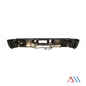 Defensa tras. Silverado Cheyenne 14-22 s/sensor completa c/sportes cromo