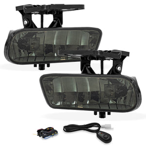 Faros de niebla Suburban Silverado 00-02 Humo c/arnes, y switch focos 880