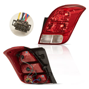 Calavera Trax 13-20 c/arnes c/focos s/cuarto lateral der.